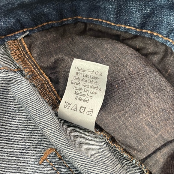 Coldwater Creek Natural 5 Pocket Bootcut Denim Blue Jeans - Size 16 - NWT - Picture 7 of 11